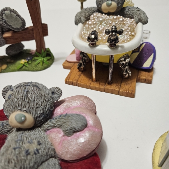 Adorable Me To You Bear Figurines Bundle Lot Decor #A-05 - Picture 10 of 15